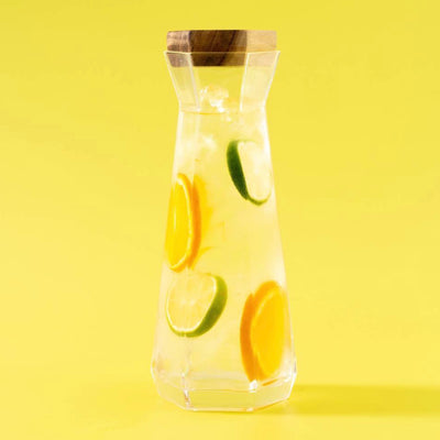 ROOT7 Geo Glass Carafe Clear Design by ROOT7 in London