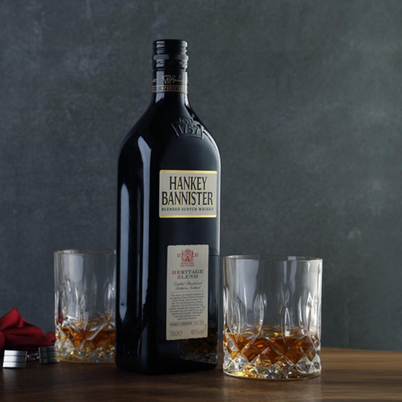 HANKEY BANNISTER Heritage Blend Blended Scotch Whisky 70cl 46% - highlandwhiskyshop