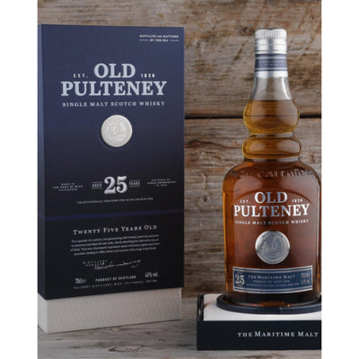 OLD PULTENEY 25 Year Old Highland Single Malt Scotch Whisky 70cl 46%