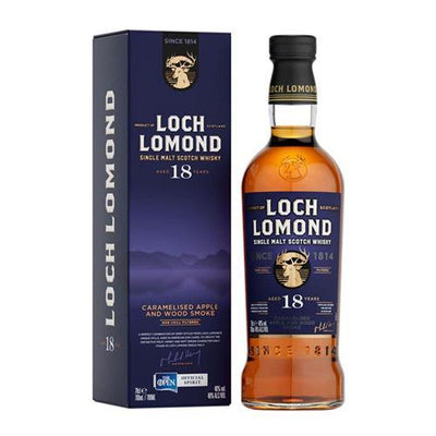 LOCH LOMOND 18 Year Old Highland Single Malt Scotch Whisky 70cl 46% - highlandwhiskyshop