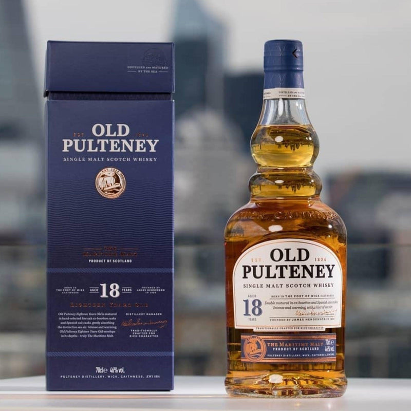 OLD PULTENEY 18 Year Old Highland Single Malt Scotch Whisky 70cl 46%