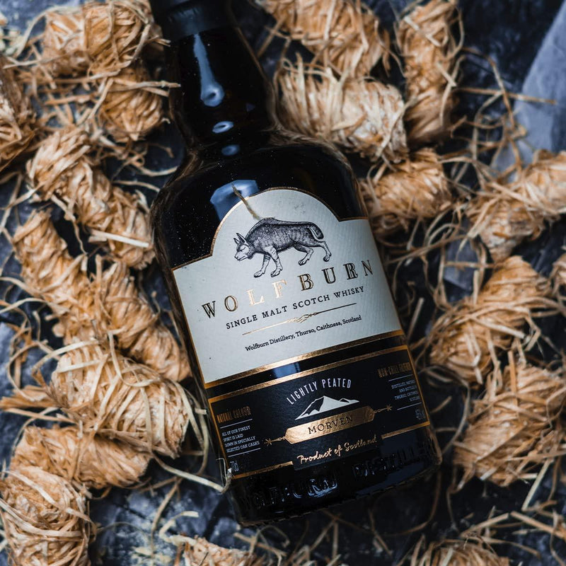 WOLFBURN Morven Highland Single Malt Scotch Whisky 70cl 46% - highlandwhiskyshop