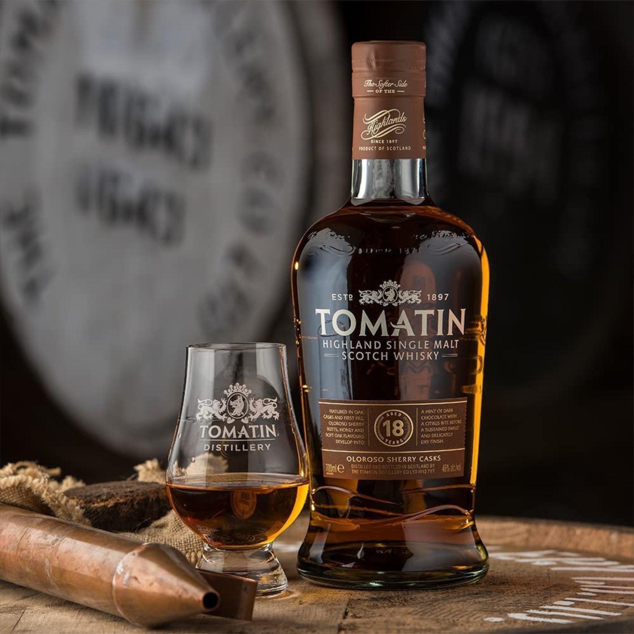 TOMATIN 18 Year Old Highland Single Malt Scotch Whisky 70cl