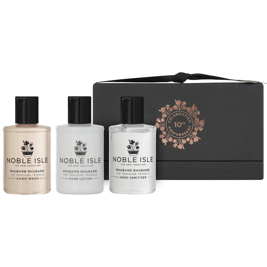 Noble Isle Rhubarb Hand Care Trio (3x75ml)