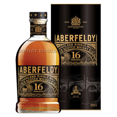 ABERFELDY 16 Year Old Highland Single Malt Scotch Whisky 70cl 40%