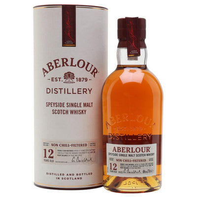 Aberlour 12 Year Old Speyside Single Malt Scotch Whisky Non Chill-Filtered