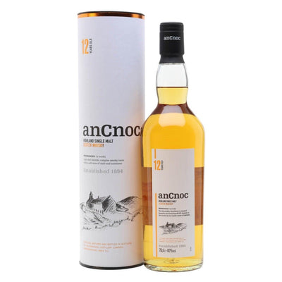 ANCNOC 12 Year Old Highland Single Malt Scotch Whisky 70cl 40% abv