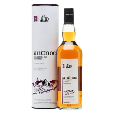 ANCNOC 18 Year Old Highland Single Malt Scotch Whisky 70cl 46% abv