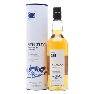 ANCNOC 2009 Vintage Highland Single Malt Scotch Whisky 70cl 46% abv