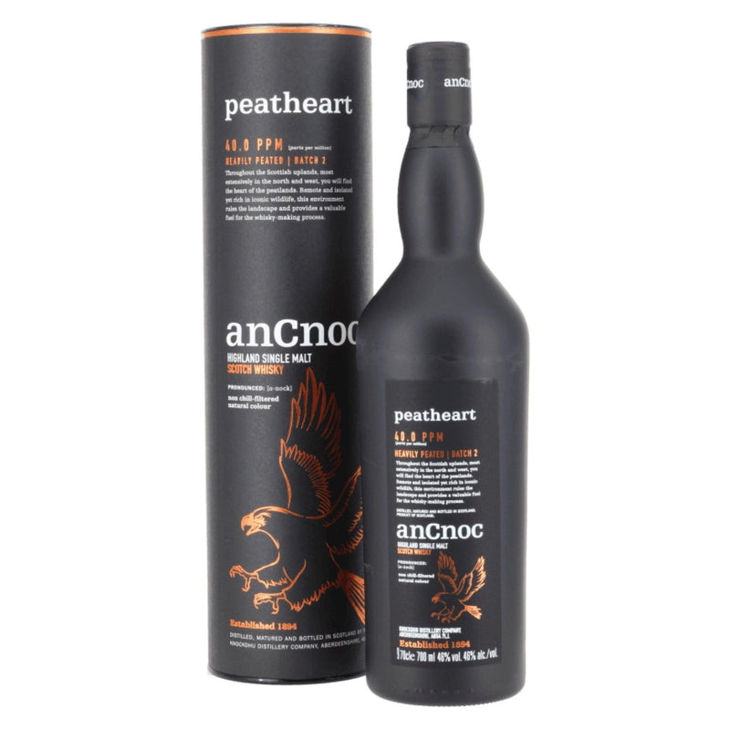 ANCNOC Peatheart Batch 2 Highland Single Malt Scotch Whisky 70cl 46%
