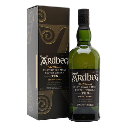 ARDBEG 10 Year Old Islay Single Malt Scotch Whisky 70cl 46%