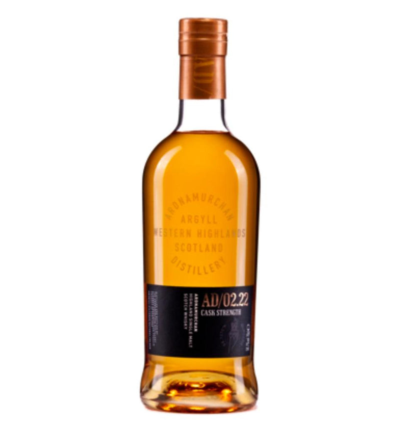 ARDNAMURCHAN AD/02.22 Cask Strength Highland Single Malt Scotch Whisky 70cl 58.7%