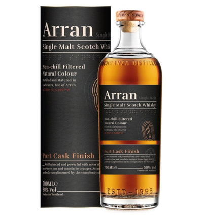 ARRAN Port Cask Finish Single Malt Scotch Whisky 70cl 50%