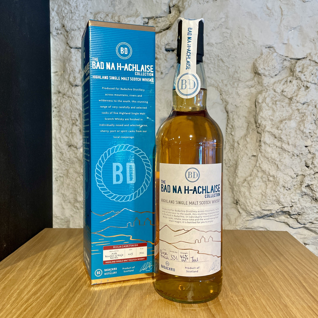 BAD NA H-ACHLAISE Rioja Cask Finish Highland Single Malt Scotch Whisky 70cl 46%