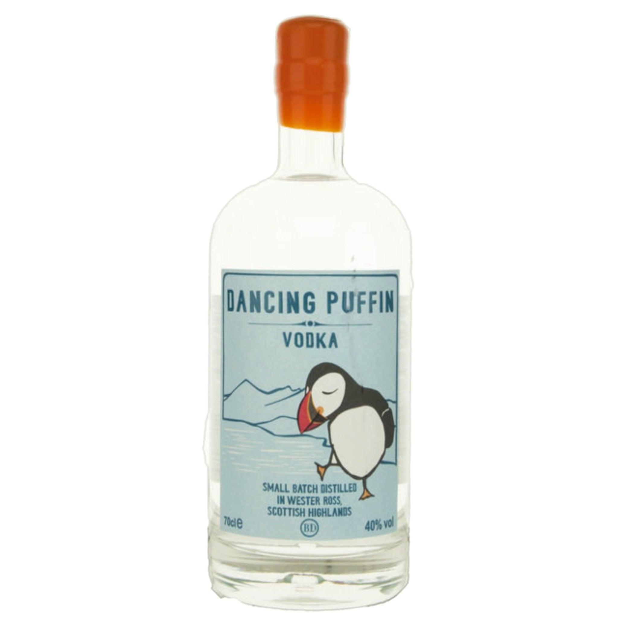 Dancing Rabbit Vodka BADACHRO Dancing Puffin Vodka 70cl 40% – highlandwhiskyshop