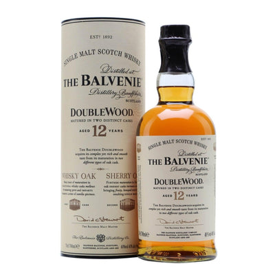 BALVENIE Double Wood 12 Year Old Speyside Single Malt Scotch Whisky 70cl 40%