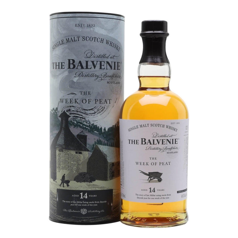 BALVENIE The Week of Peat 14 Year Old Speyside Single Malt Scotch Whisky 70cl 48.3%