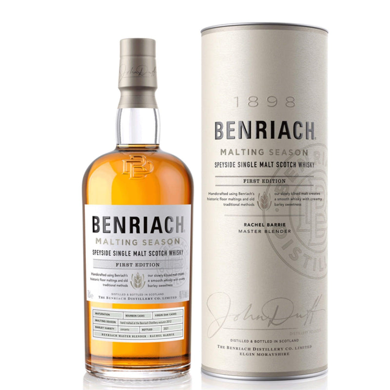 BENRIACH Malting Edition - 1st Edition Speyside Single Malt Scotch Whisky 70cl 48.7%
