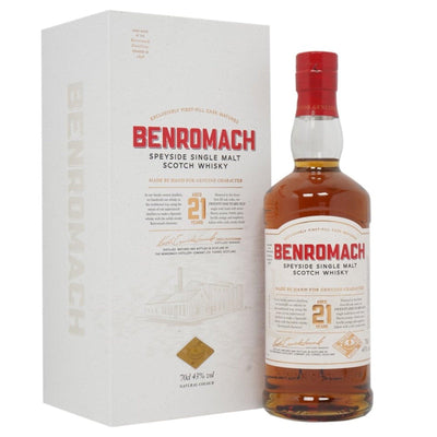 BENROMACH 21 Year Old Speyside Single Malt Scotch Whisky 70cl 43%