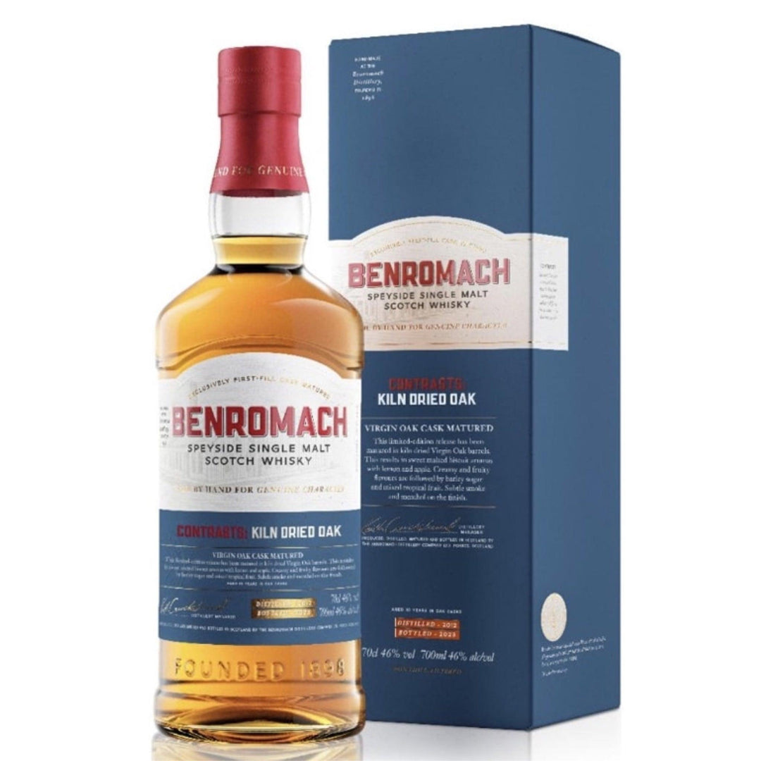 BENROMACH Contrasts Kiln Dried Oak Speyside Single Malt Scotch Whisky 70cl 46%