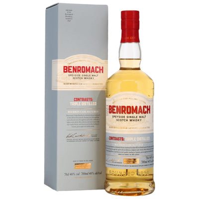 BENROMACH Triple Distilled 2011 Speyside Single Malt Scotch Whisky 70cl 46%