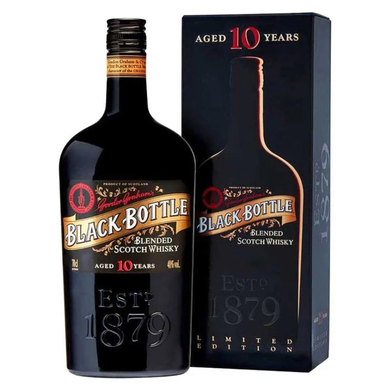 BLACK BOTTLE 10 Year Old Blended Scotch Whisky 70cl 40%
