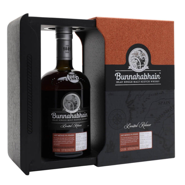 BUNNAHABHAIN 1997 Moine PX Finish 22 Year Old Islay Single Malt Scotch Whisky 70cl 50%