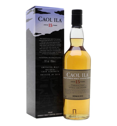 CAOL ILA 15 Year Old 'Unpeated Malt' Islay Single Malt Scotch Whisky 70cl 61.5%