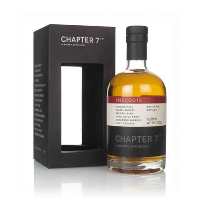 CHAPTER 7 Anectode 24 Year Old Blended Malt Scotch Whisky 70cl 47.9%