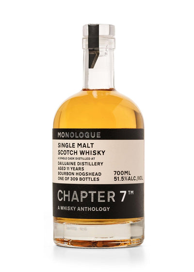 CHAPTER 7 Monologue #29 Dailuaine 2011 11 Year Old Speyside Single Malt Scotch Whisky 70cl 51.5%
