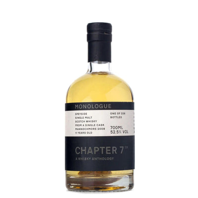 CHAPTER 7 Monologue #7 Mannochmore 11 Year Old Single Malt Scotch Whisky 70cl 52.5%
