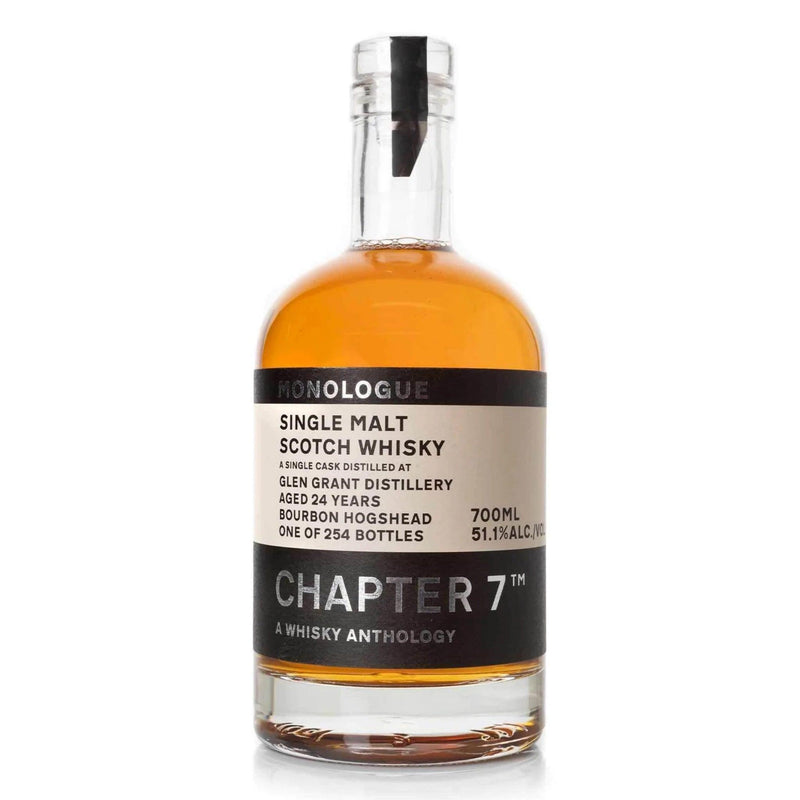 CHAPTER 7 Monologue Glen Grant 1998 Bourbon Hogshead 24 Year Old  Single Malt Scotch Whisky 70cl 51.1%