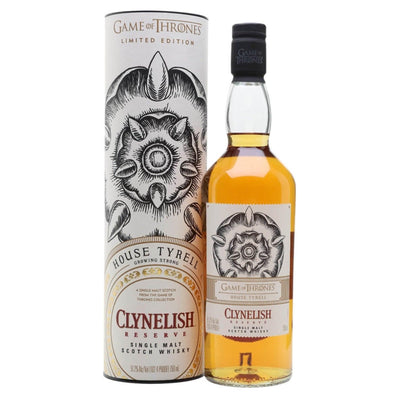 CLYNELISH Reserve Game of Thrones 'House Tyrell' Highland Single Malt Scotch Whisky 70cl 51.2%