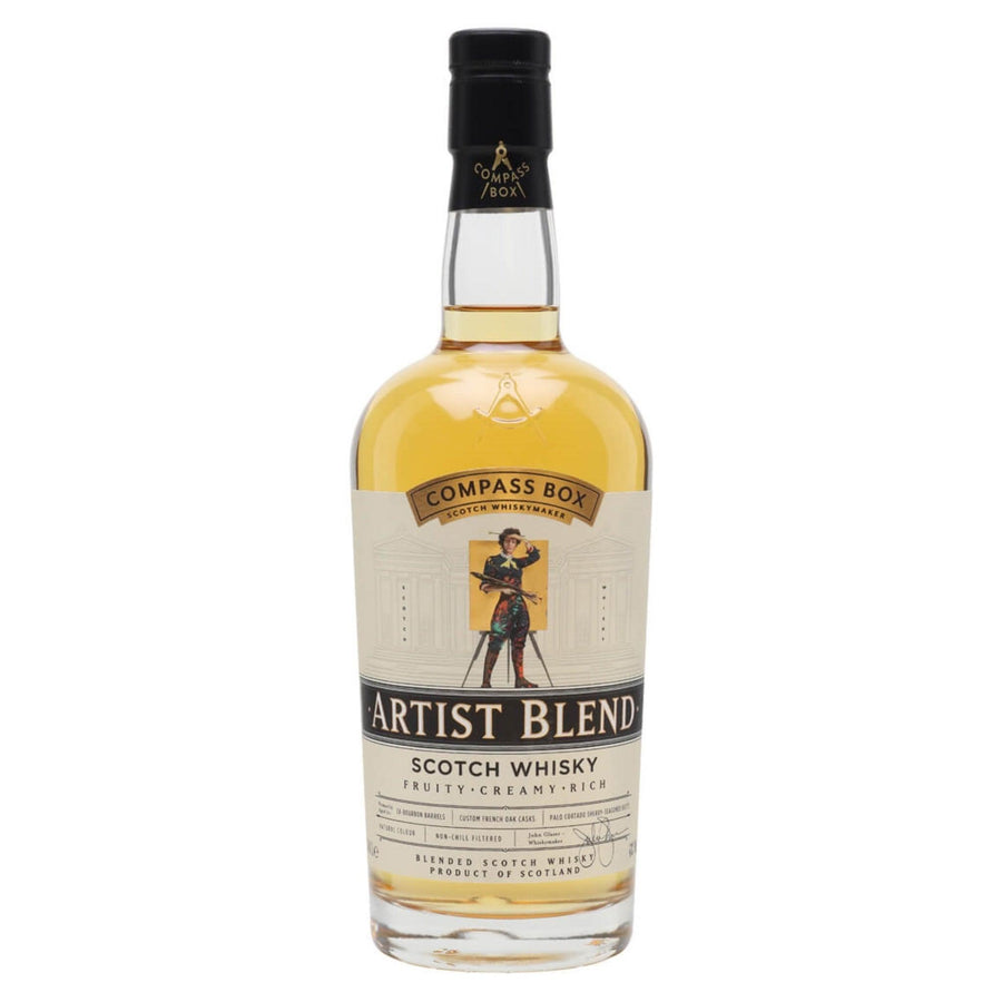 COMPASS BOX Artist Blend Blended Scotch Whisky 70cl 43%