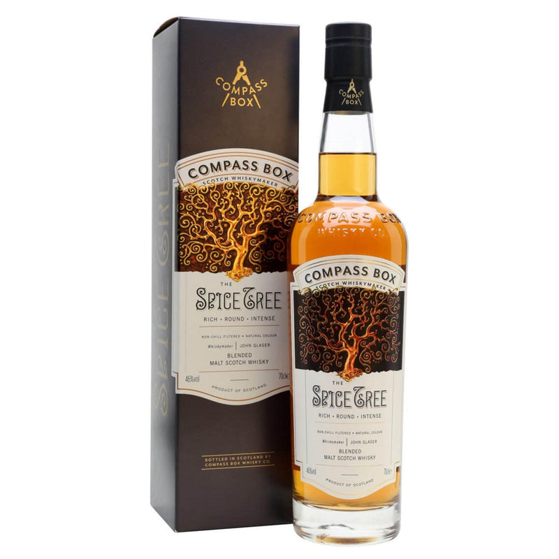 COMPASS BOX Spice Tree Blended Malt Scotch Whisky 70cl 46%