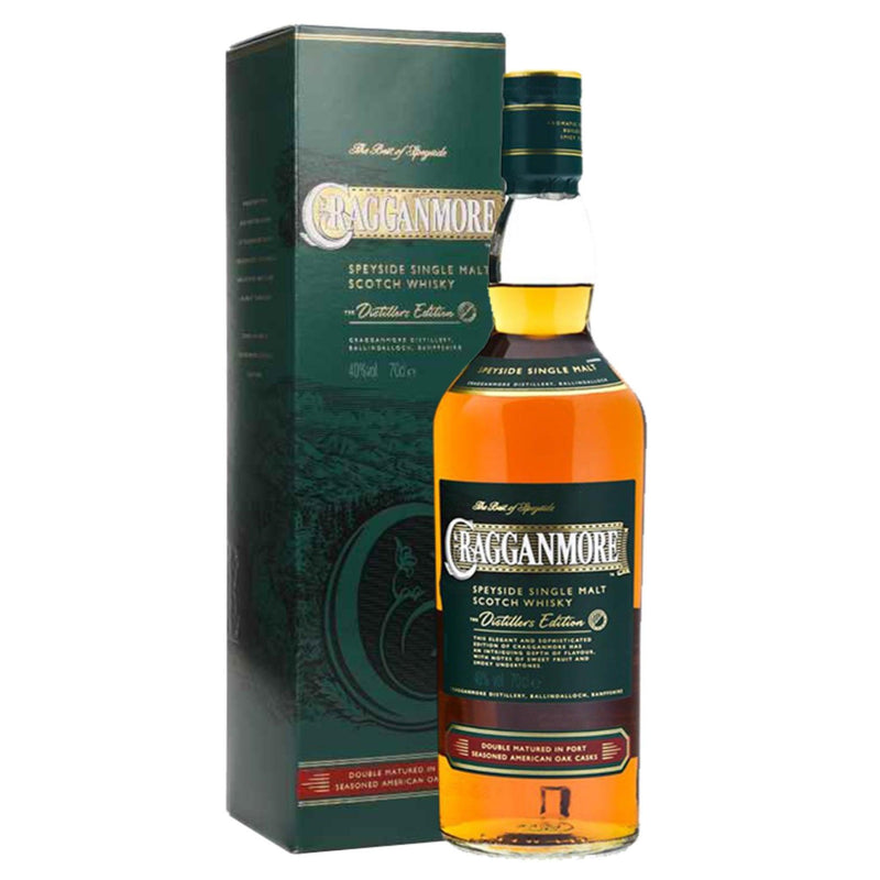 CRAGGANMORE The Distillers Edition Speyside Single Malt Scotch Whisky 70cl 40%