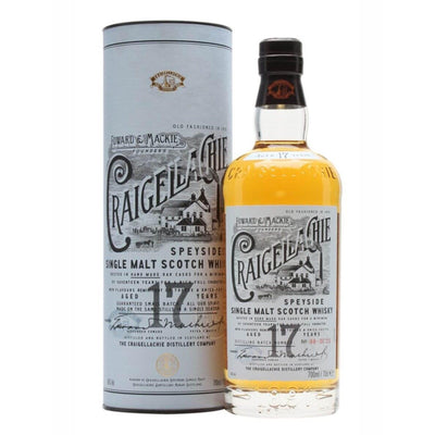 CRAIGELLACHIE 17 Year Old Speyside Single Malt Scotch Whisky 70cl 46%