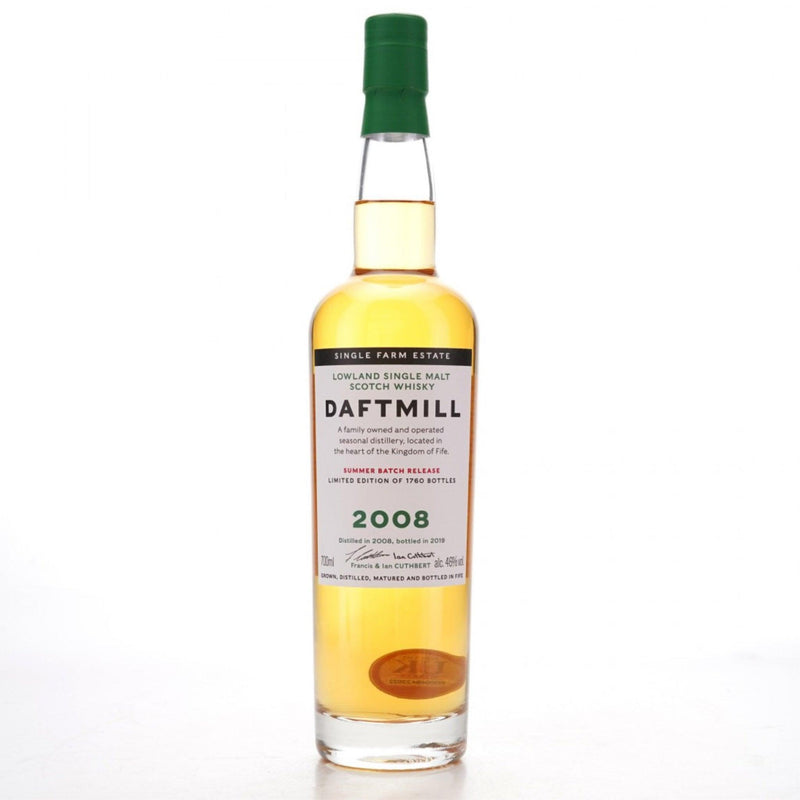 DAFTMILL 2008 Summer Batch Release (2019) Single Malt Scotch Whisky 70cl 46%