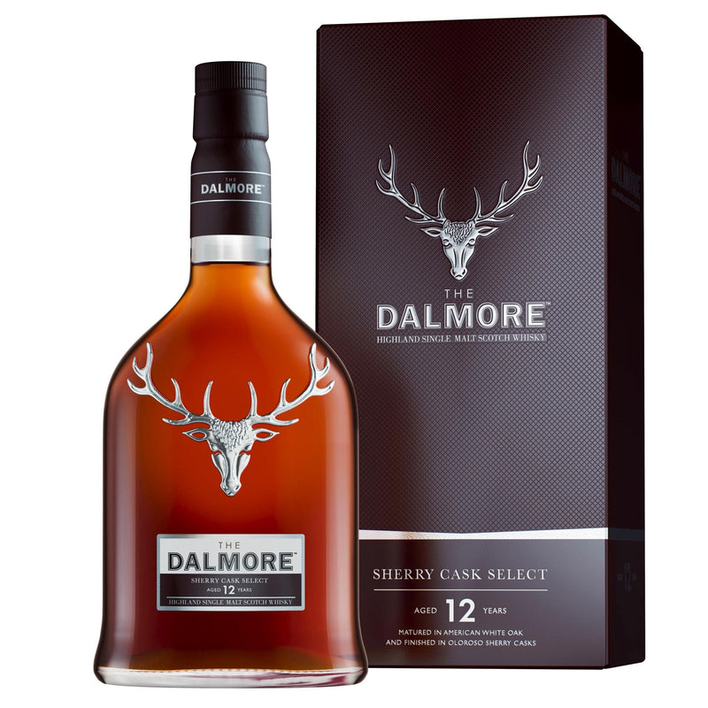 DALMORE 12 Year Old Sherry Cask Highland Single Malt Scotch Whisky 70cl 43%