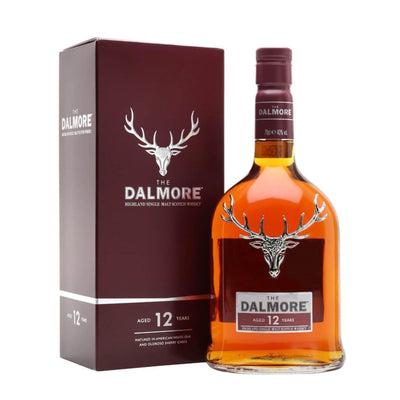 DALMORE 12 Year Old Highland Single Malt Scotch Whisky 70cl 40%