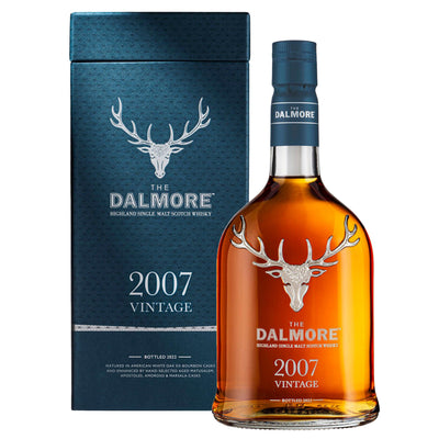 DALMORE 2007 Vintage 2022 Release Highland Single Malt Scotch Whisky 70cl 46.5%
