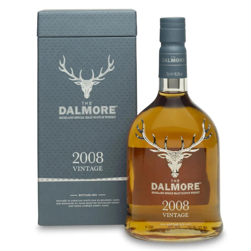 DALMORE 2008 Vintage 2023 Release Highland Single Malt Scotch Whisky 70cl 45.8%