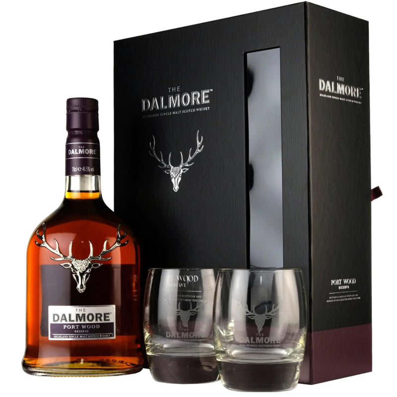 DALMORE Port Wood Reserve Highland Single Malt Scotch Whisky 70cl 46.5% GIFT PACK
