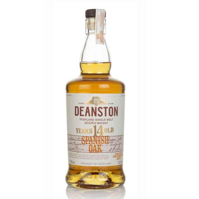 DEANSTON 14 Year Old Spanish Oak Highland Single Malt Scotch Whisky 70cl 57.9%