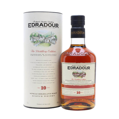EDRADOUR 10 Year Old Highland Single Malt Scotch Whisky 70cl 40%
