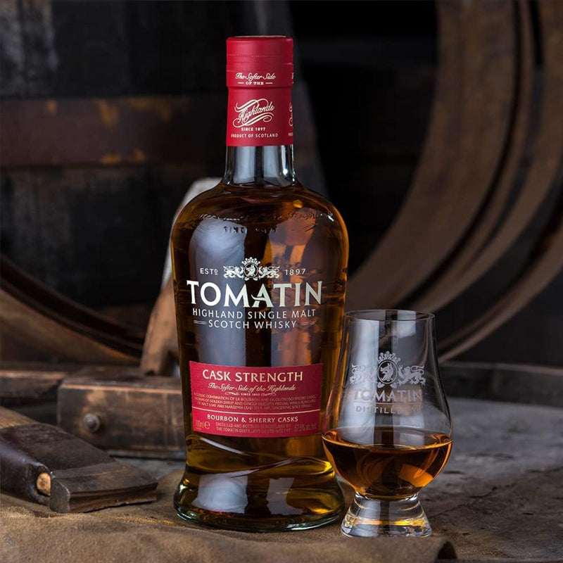 TOMATIN Cask Strength Highland Single Malt Scotch Whisky 70cl 57.5%