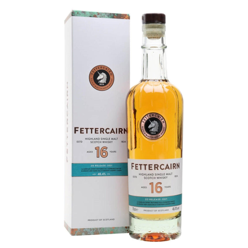 FETTERCAIRN 16 Year Old Highland Single Malt Scotch Whisky 70cl 46.4%