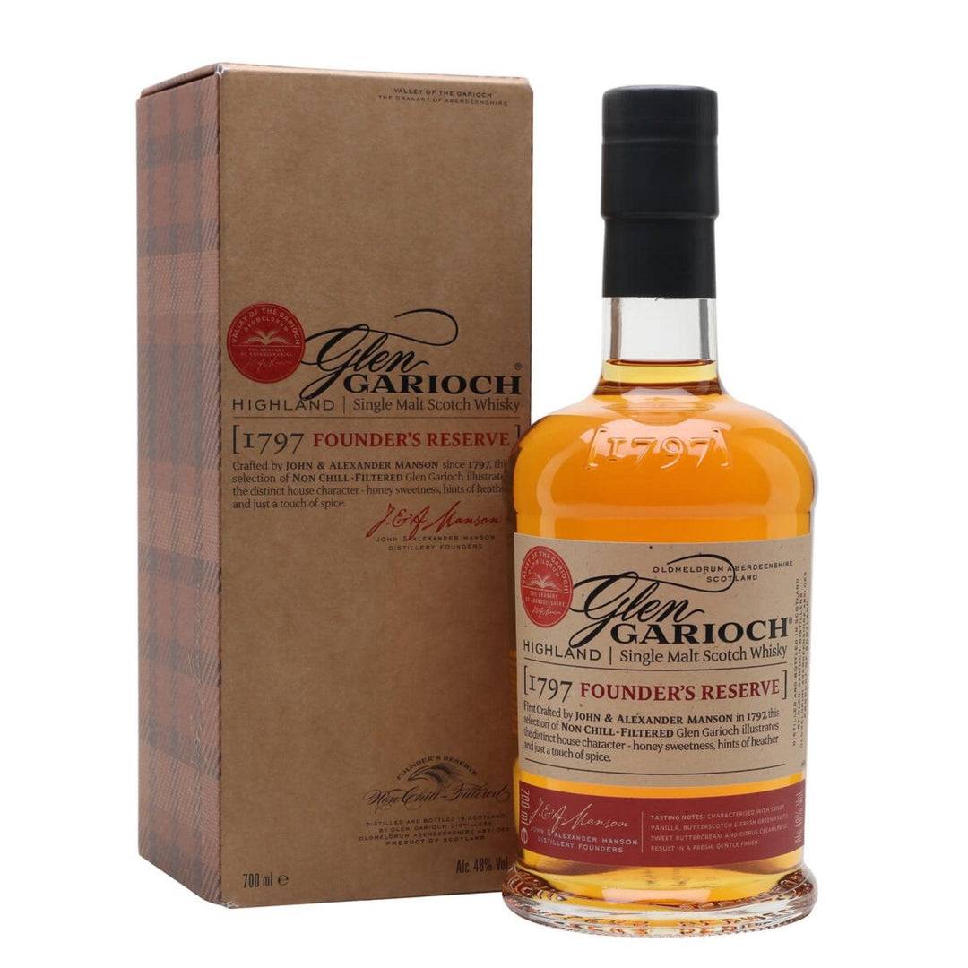 GLEN GARIOCH Founder's Reserve Highland Single Malt Scotch Whisky 70cl 48%