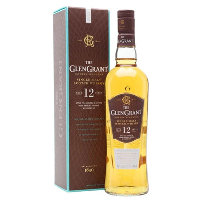GLEN GRANT 12 Year Old Speyside Single Malt Scotch Whisky 70cl 43%