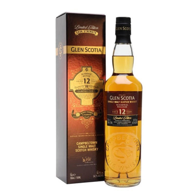 GLEN SCOTIA 12 Year Old Seasonal Release 2021 Campbeltown Single Malt Scotch Whisky 70cl 54.7%